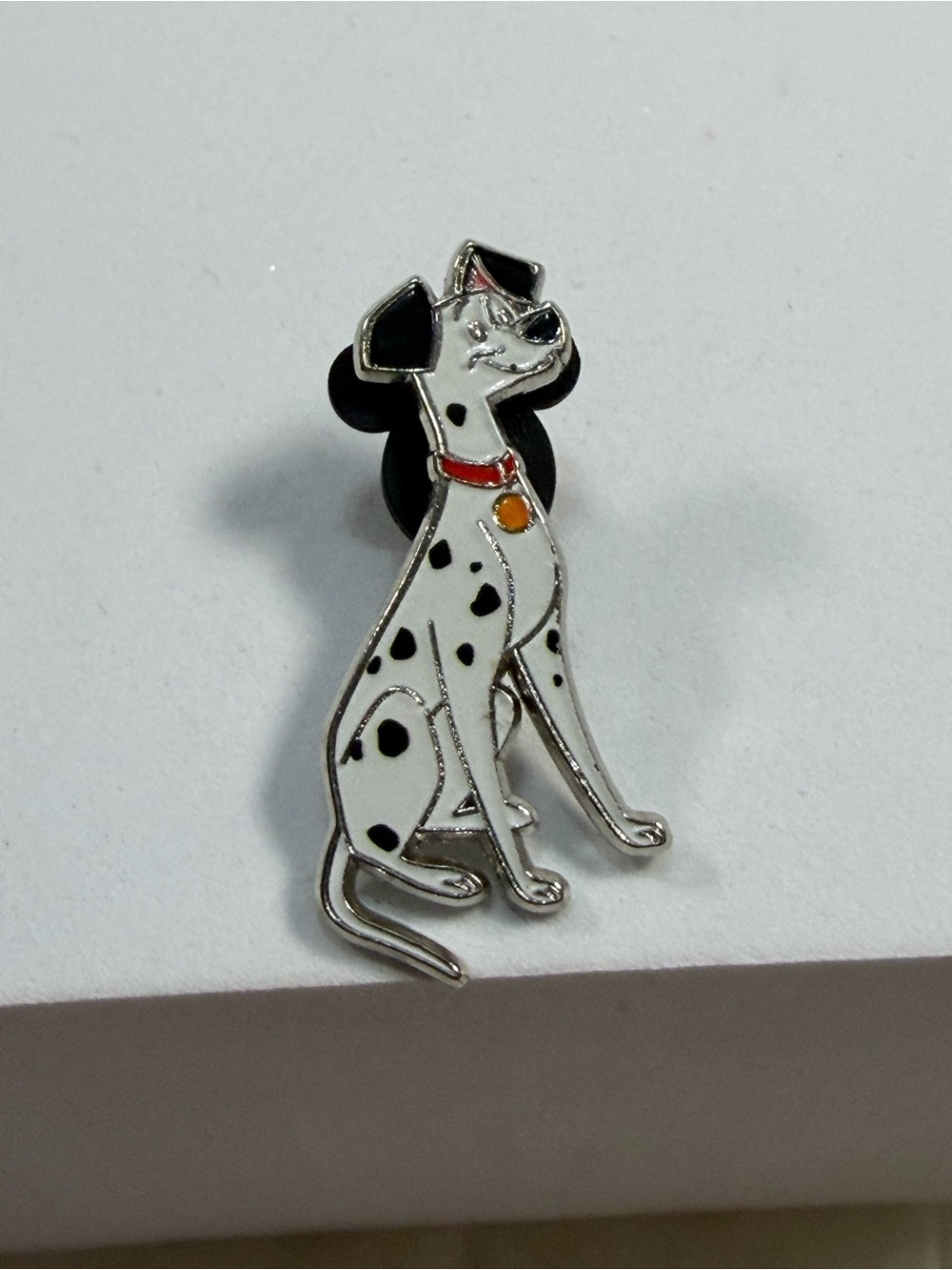 💙3/$20💙 Disney Dalmatian Enamel Pin - White, Black & Red